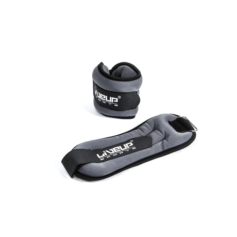 LIVEUP WRIST ANKLE WEIGHT 1x2-GY