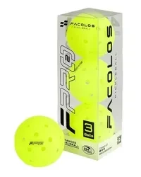 Facolos Pickeball F-Pro Gen 2 Advanced Outdoor Pickleball Pack Of 3