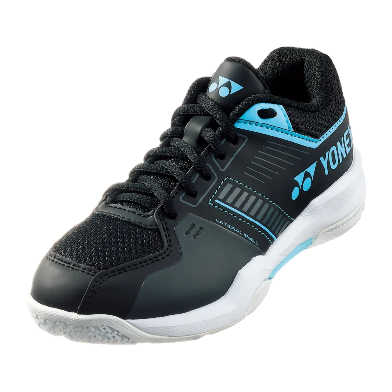 YONEX POWER CUSHION STRIDER FLOW JUNIOR BADMINTON SHOES Black/Blue