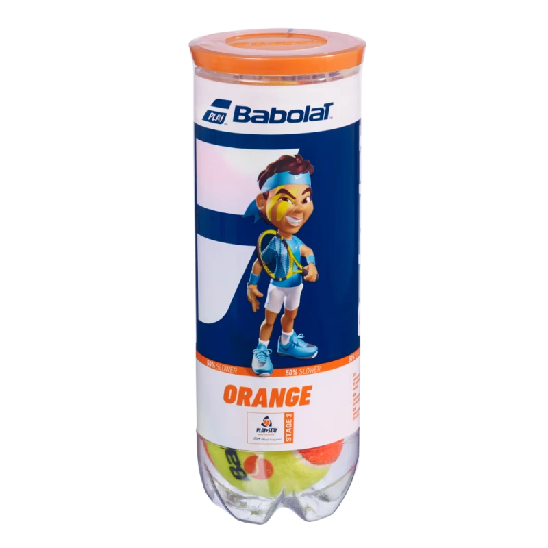 BABOLAT Tennis Balls Orange x3 piece