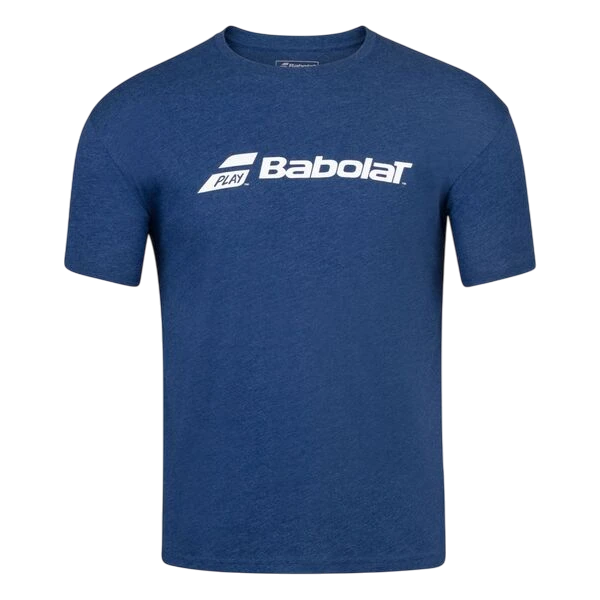 BABOLAT EXERCISE TEE BOY ESTATE BLUE HTHR