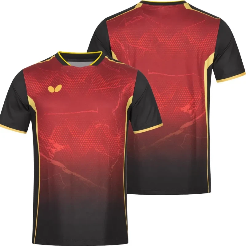 BUTTERFLY Shirt SUTAIRU black-red
