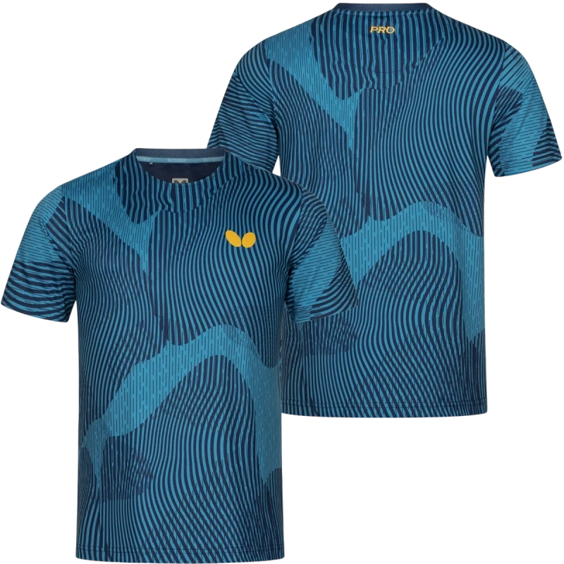 BUTTERFLY Shirt KARIYA navy