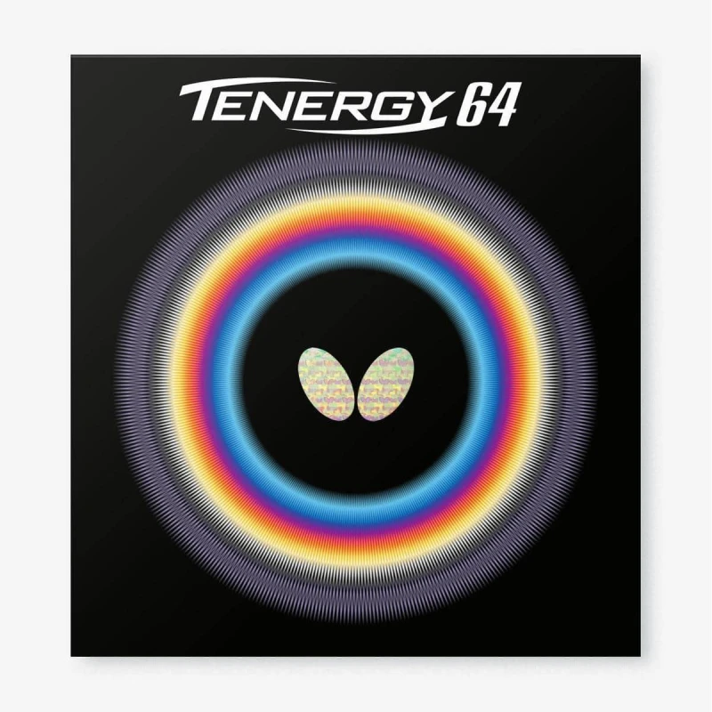 BUTTERFLY Tenergy 64 rubbers - black