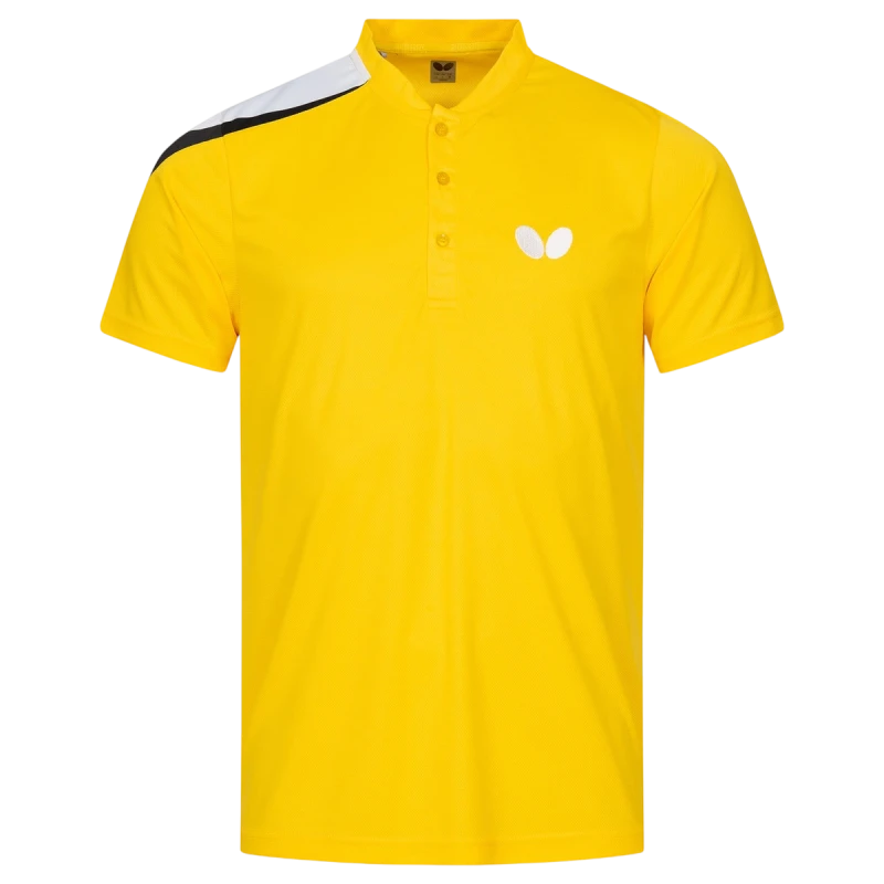 BUTTERFLY Tosy Table Tennis Shirt Yellow