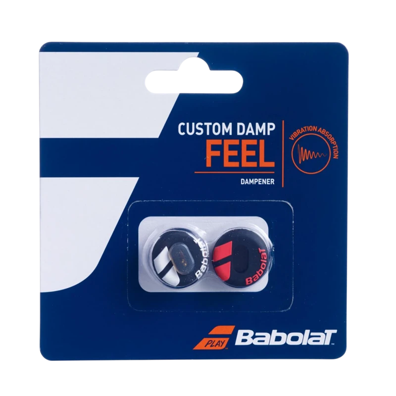 BABOLAT CUSTOM DAMP X2 BLACK/FLUO RED