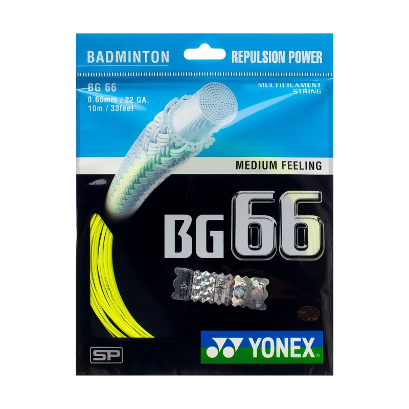 YONEX BG66 Yellow