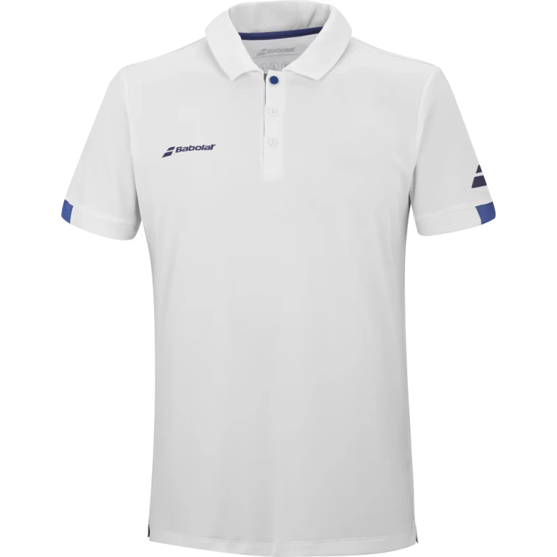 BABOLAT PLAY POLO BOY White/White