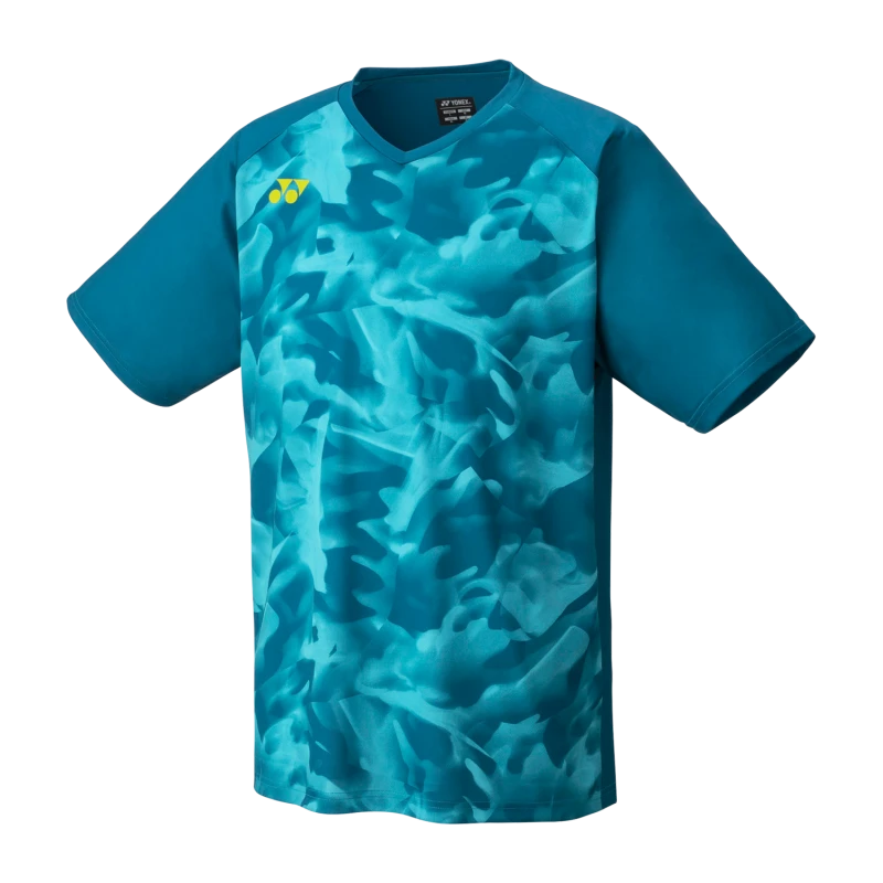 YONEX MEN'S CREW NECK SHIRT BLUE GREEN
