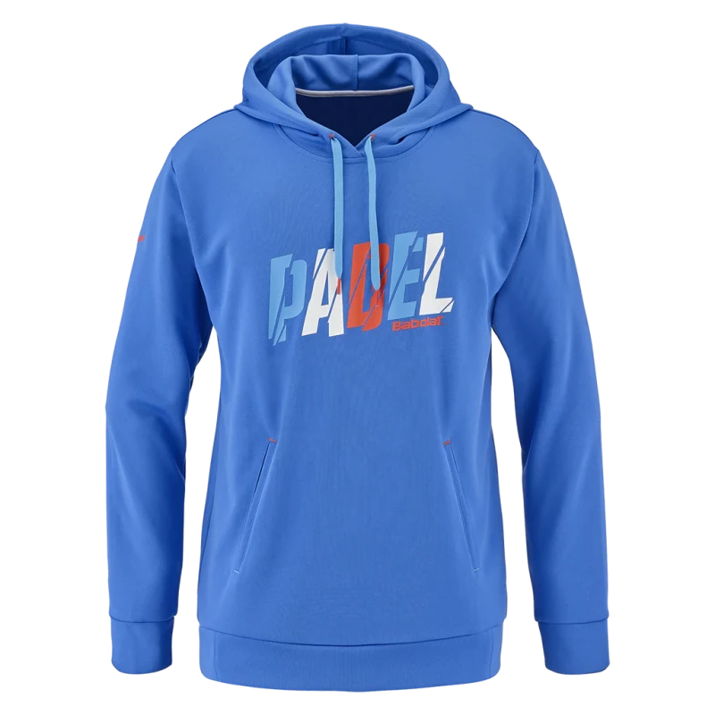 BABOLAT PADEL HOOD SWEAT MEN BLUE
