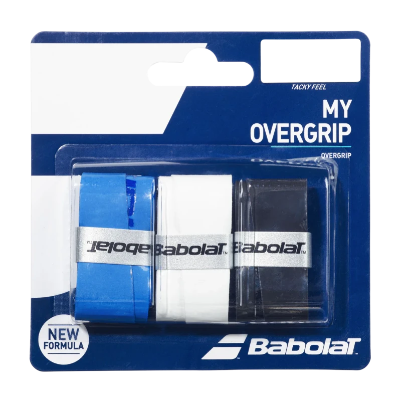 BABOLAT MY OVERGRIP X3 _ Black blue white