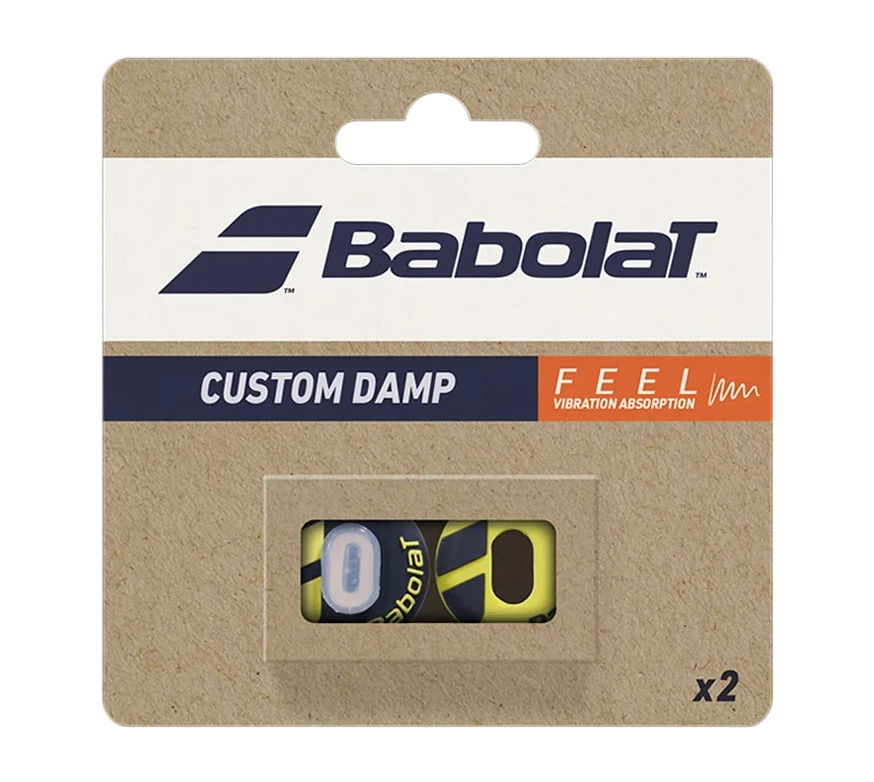 BABOLAT CUSTOM DAMP X2 BLACK/YELLOW